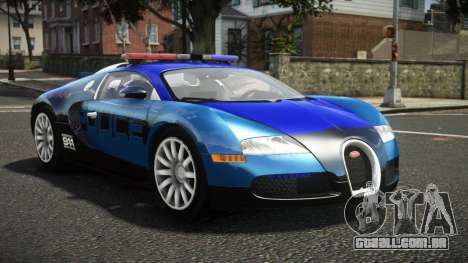 Bugatti Veyron Police V1.2 para GTA 4