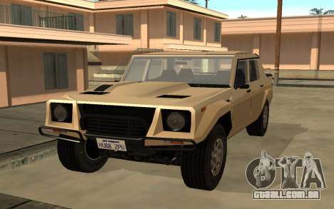 Lamborghini LM002 1989 para GTA San Andreas