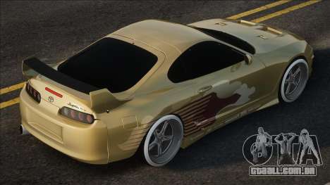 Toyota Supra MK4 [Plano] para GTA San Andreas