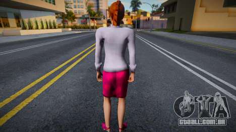 Mulher comum no estilo KR 2 para GTA San Andreas