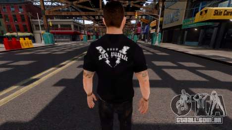 Punks em t-shirts CM Punk da WWE para GTA 4