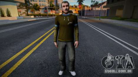 Homem bigodudo no estilo KR para GTA San Andreas