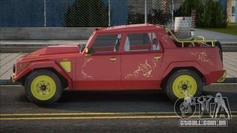 Lamborghini LM002 New Year [CCD] para GTA San Andreas