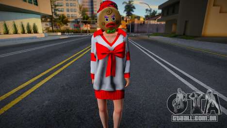 Shizuku - Christmas Present Sweater Dress v2 para GTA San Andreas