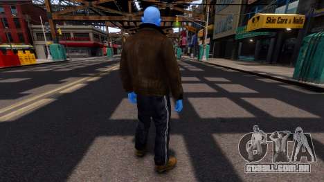 Nico Dr Manhattan Bald para GTA 4