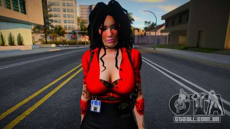 Skin Girl FBI v1 para GTA San Andreas