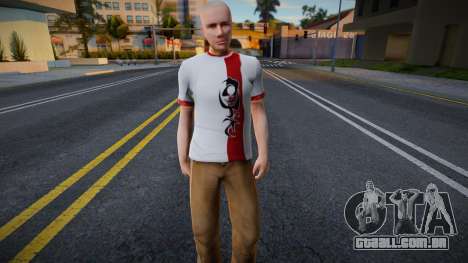 Homem careca no estilo KR para GTA San Andreas