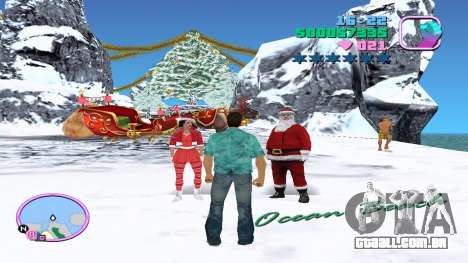 Сelebrate Natal para GTA Vice City