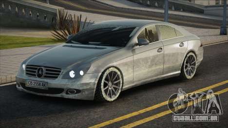 Mercedes-Benz CLS500 Ukraine Winter para GTA San Andreas