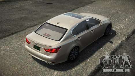 Lexus GS350 LR V1.0 para GTA 4