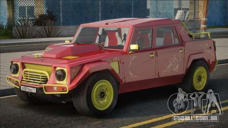 Lamborghini LM002 New Year [CCD] para GTA San Andreas