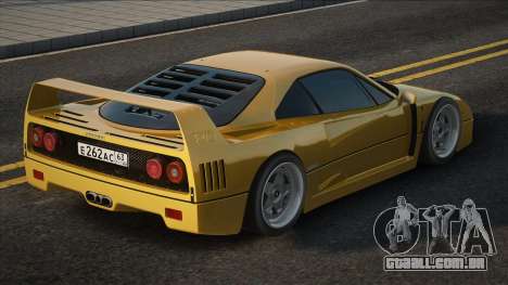Ferrari F40 [VR] para GTA San Andreas