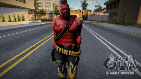 Flame Guy Rhino de Battle Carnival para GTA San Andreas