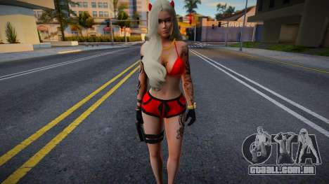 Menina bonito 4 para GTA San Andreas