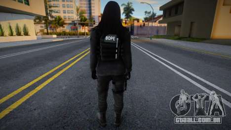 Menina da polícia para GTA San Andreas