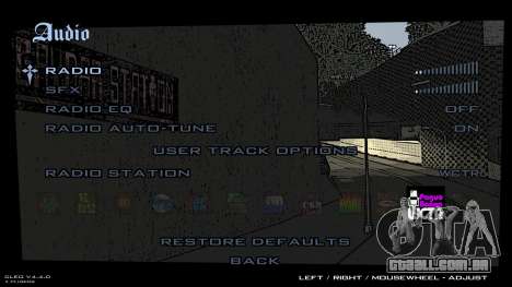 Novo fundo de menu estilo quadrinho para GTA San Andreas