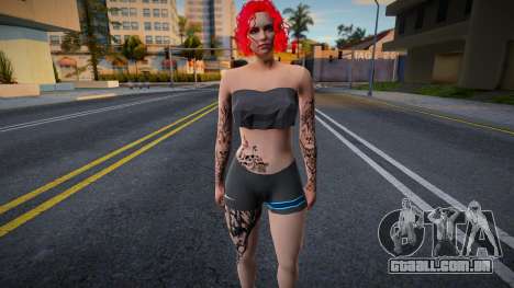 FAZENDO SKIN FEMININA PVP ESTILO para GTA San Andreas