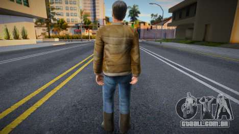 Um homem comum em uma jaqueta no estilo de KR para GTA San Andreas