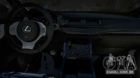 Lexus CT200H para GTA San Andreas