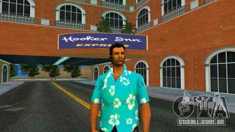 Tommy Blue Flowers para GTA Vice City