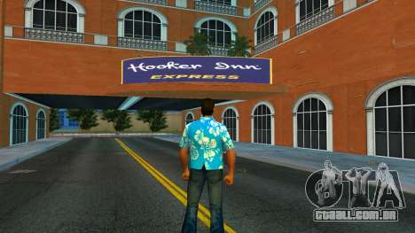 Tommy Light Blue Shirt para GTA Vice City
