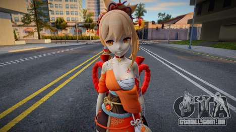 Yoimiya from Genshin Impact v4 para GTA San Andreas