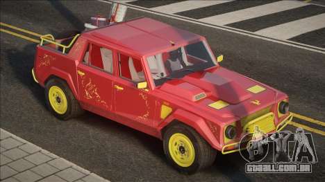 Lamborghini LM002 New Year [CCD] para GTA San Andreas