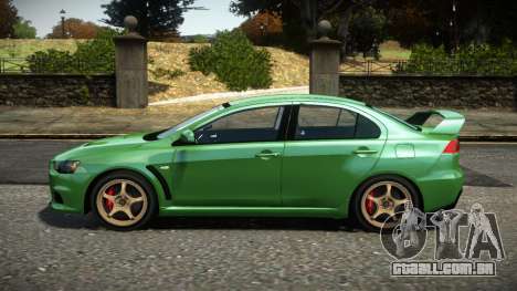 Mitsubishi Lancer Evolution X LS para GTA 4