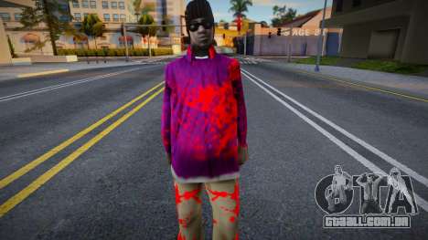 Ballas 3 Zombie para GTA San Andreas