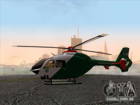 Helicóptero dos Carabineros de Chile para GTA San Andreas