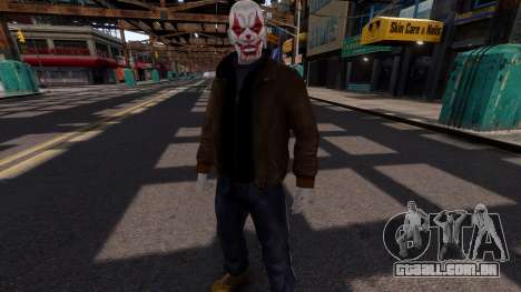 Nico Evil Clown Bald para GTA 4