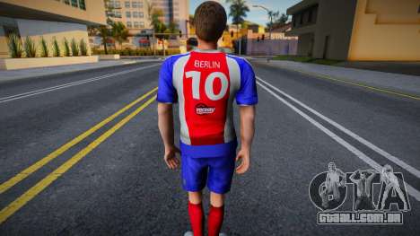 Jogador de futebol no estilo da República do Qui para GTA San Andreas