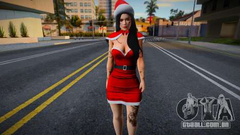 Christmas girl 931 v2 para GTA San Andreas