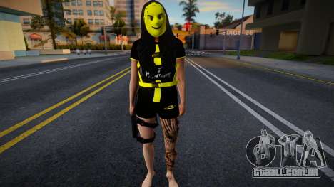 Girl Milicia para GTA San Andreas