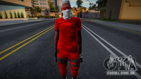 SKIN DE PVP DA BLOODS para GTA San Andreas