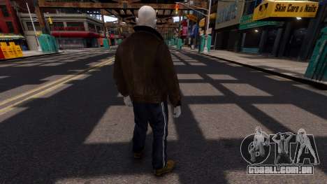 Nico Evil Clown Bald para GTA 4