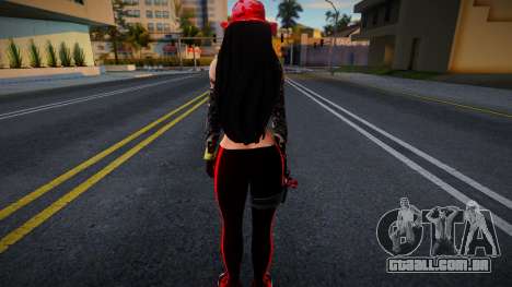 FAZENDO SKIN FEMININA 1 para GTA San Andreas