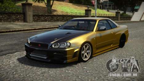 Nissan Skyline R34 X-Sport para GTA 4