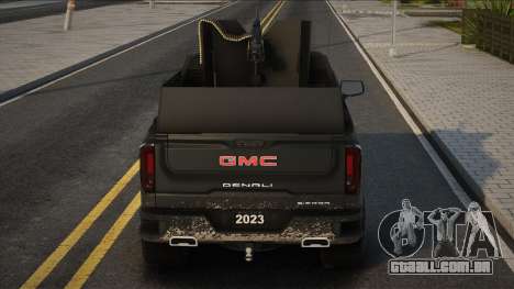 GMC Sierra 2023 para GTA San Andreas