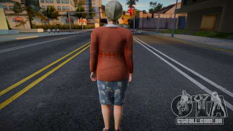 Vovó no estilo KR 1 para GTA San Andreas