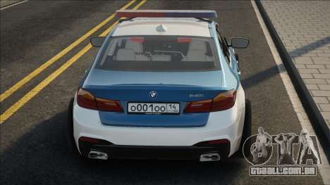 BMW G30 540i Police [CCD] para GTA San Andreas