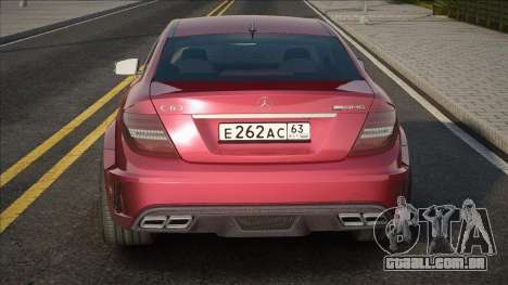 Mercedes-Benz C63 AMG W204 [VR] para GTA San Andreas