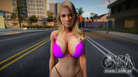 Tina big breasts in a swimsuit para GTA San Andreas