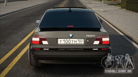 BMW 750i e38 Black para GTA San Andreas