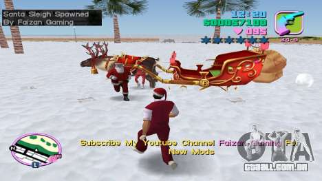 Сelebrate Natal para GTA Vice City