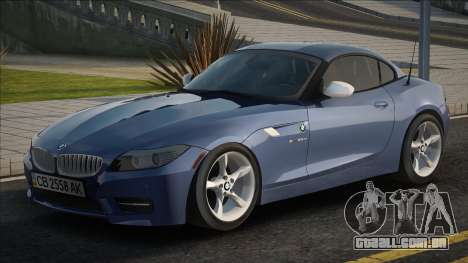 BMW Z4 [Ukr Plate] para GTA San Andreas