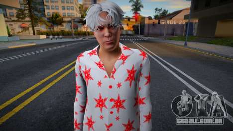 Pele masculina de pijama para GTA San Andreas