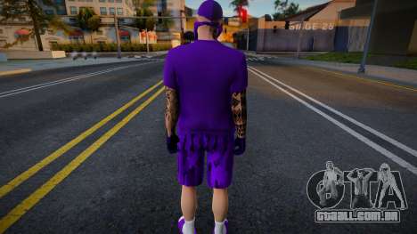 SKIN DOS ROXOS para GTA San Andreas