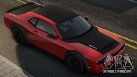 Dodge Challenger SRT Demon [Red] para GTA San Andreas