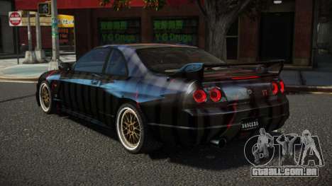 Nissan Skyline R33 R-Ti S11 para GTA 4